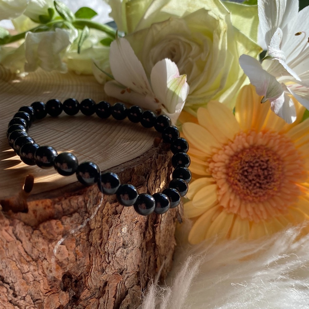 Rainbow Obsidian Beaded Bracelet
